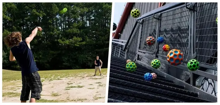 collage of children playing with AstroBall